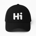 Higher Innovation “Hi” Classic Black Cap