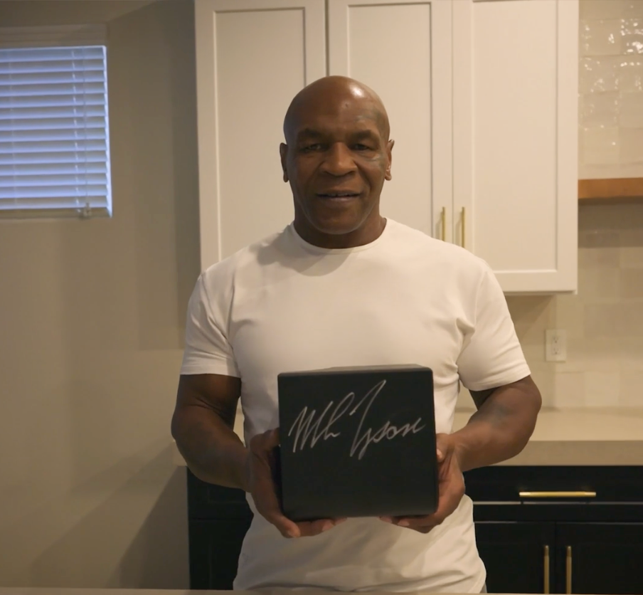 Signed Mike Tyson Air Purifier Kit Raffle