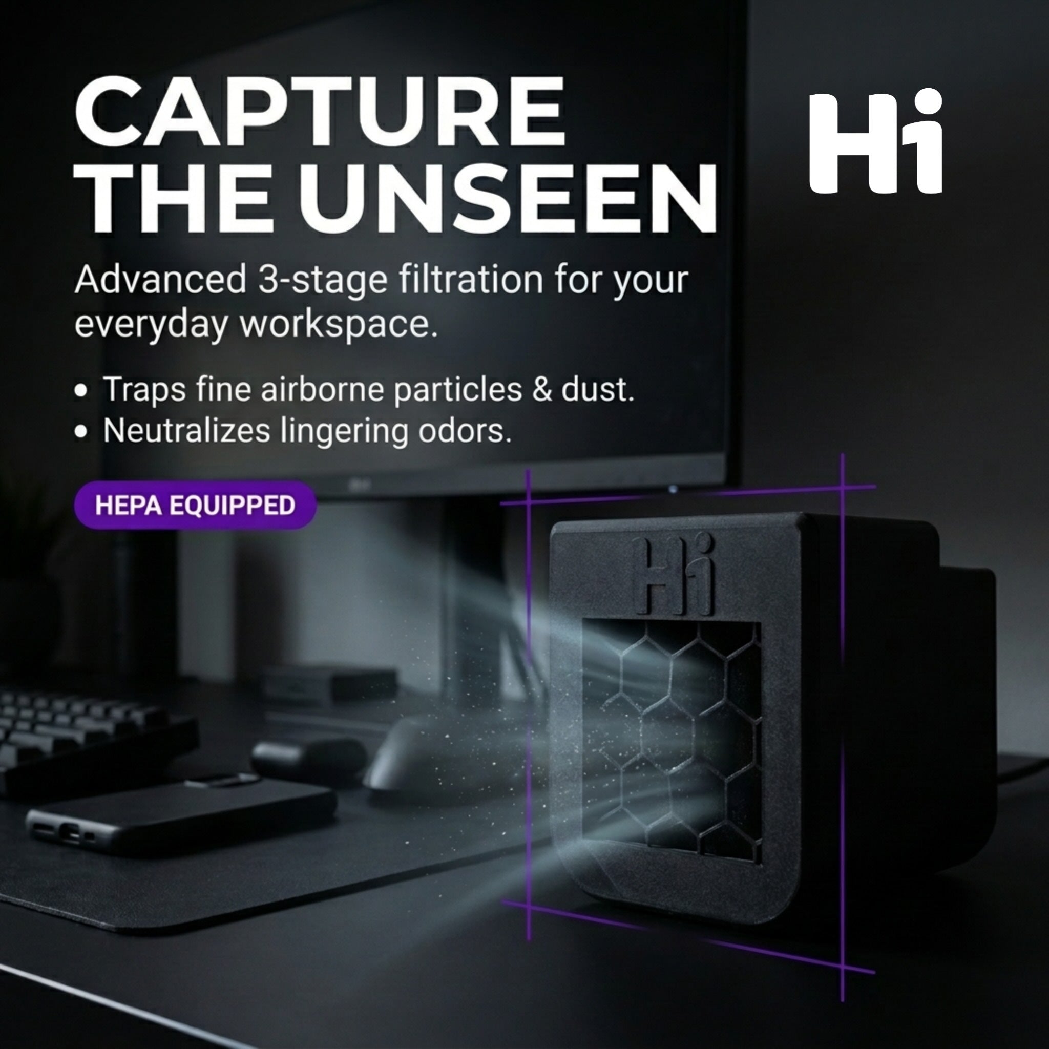 The HotBox Air Purifer Kit